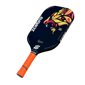 Pickleball People UK - Zcebra Queen Black and Orange 1 - Pickleball Paddle