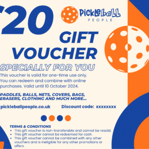 Pickleball People UK - 20 Gift Voucher - Gift Voucher