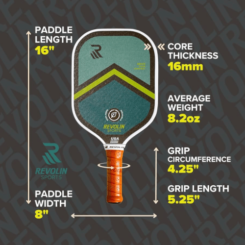 Buy Revolin Pure Control Pickleball Paddle | Pickleball People