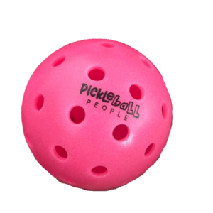 Pickleball People UK - Indoor Ball Pink 1 - Pickleball Ball