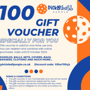 Pickleball People UK - 100 Gift Voucher - Gift Voucher