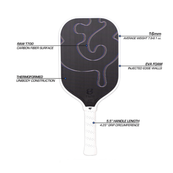 Pickleball People UK - Bread & Butter Fifth White 3 - Pickleball Paddle