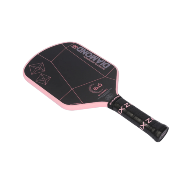 Pickleball People UK - Six Zero Double Black Infinity Diamond Control Pink 3 - Pickleball Paddle