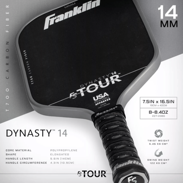 Pickleball People UK - Franklin FS Tour Dynasty 6 - Pickleball Paddle