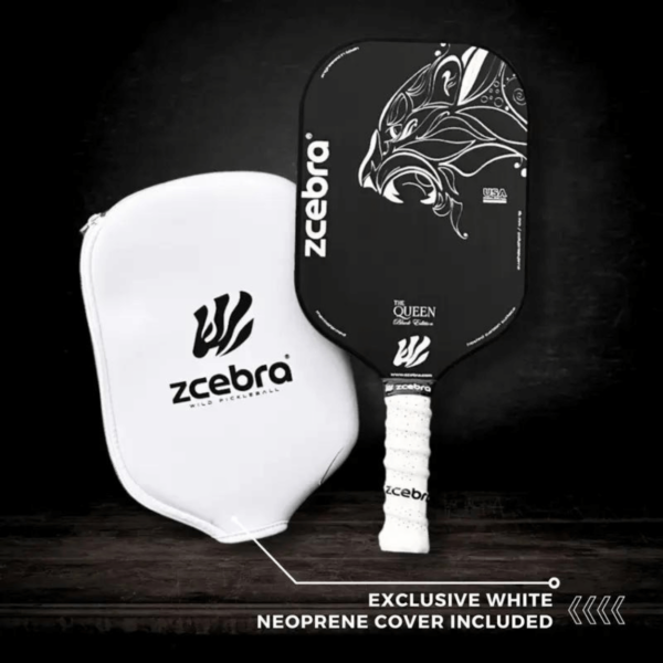 Pickleball People UK - Zcebra Queen Black 5 - Pickleball Paddle