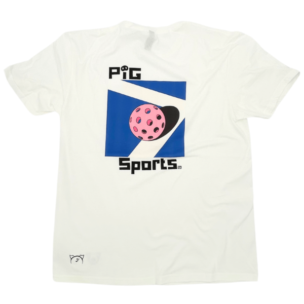 Pickleball People UK - PIG Ball on Court 1 - Pickleball T Shirt