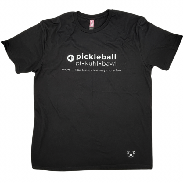 Pickleball People UK - PIG Sports Definition 1 - Pickleball T Shirt