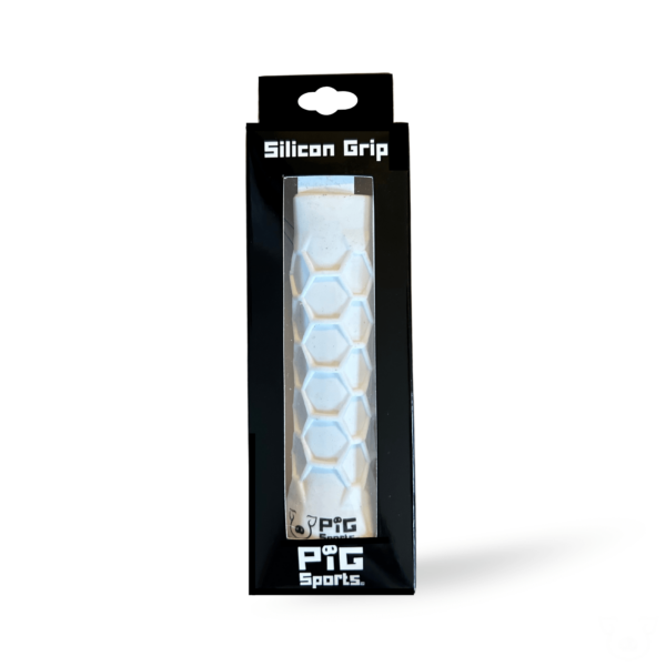 Pickleball People UK - PIG Sports Silicon Grip White 2 - Pickleball Hesacore Grip