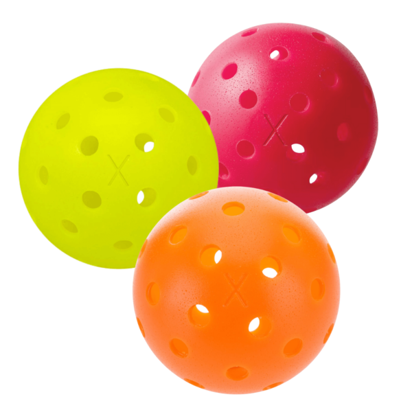 Pickleball People UK - Franklin X40 Pink Optic Lava Outdoor Ball 1 - Pickleball Ball