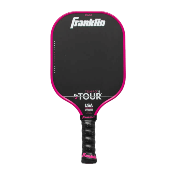 Pickleball People UK - Franklin FS Tour Tempo Pink 1 - Pickleball Paddle