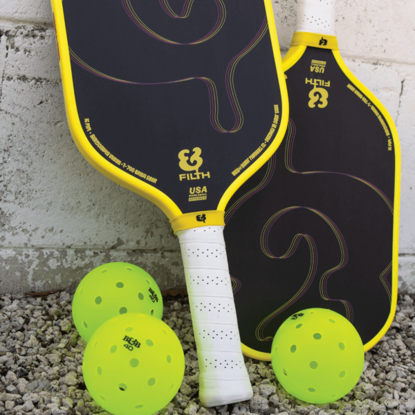 Pickleball People UK - Bread & Butter Filth Yellow 5 - Pickleball Paddle