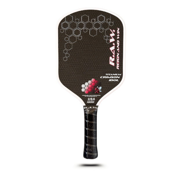 Pickleball People UK - R.A.W. Crimson Idol 6 - Pickleball Paddle